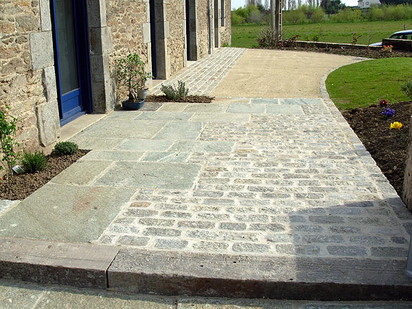Dallage, terrasse, chape pavée à Cahors